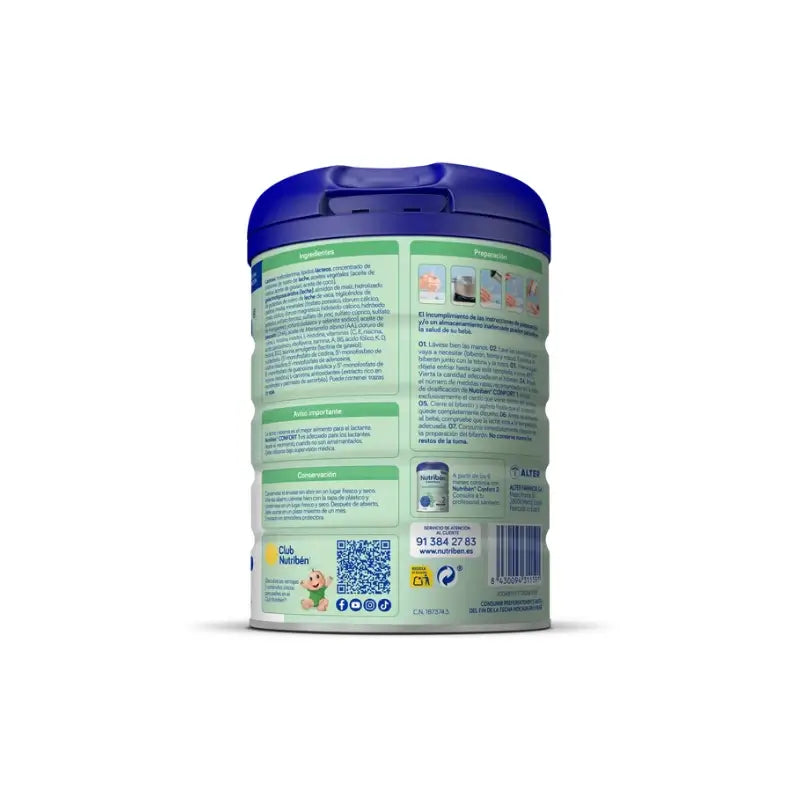 Leite em pó Nutribén Confort 1, 800 g