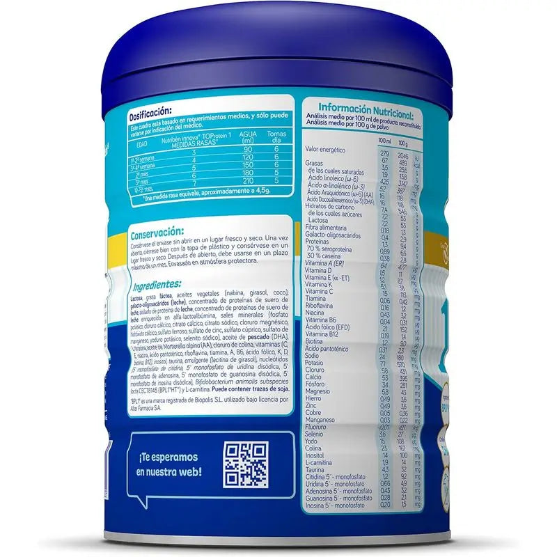 Nutribén Innova 1 Top Proteína Leite Inicial, 800 g