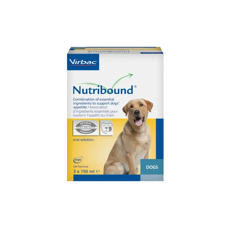 Virbac Nutribound Cães Caixa 3 x 150 Ml