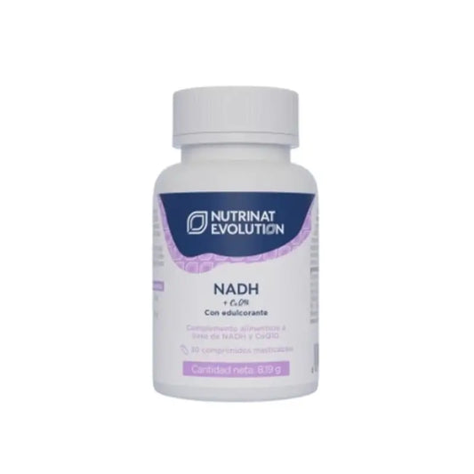 Nutrinat Evolution Nadh + Coq10 , 30 comprimidos