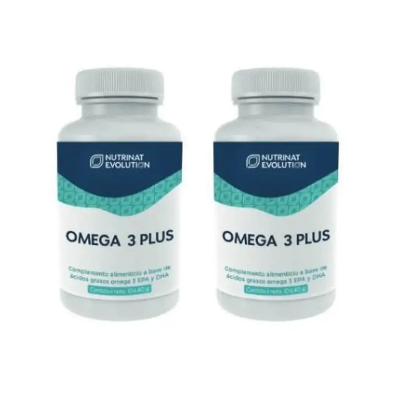 Nutrinat Evolution Omega 3 Plus, 2X60 Cápsulas