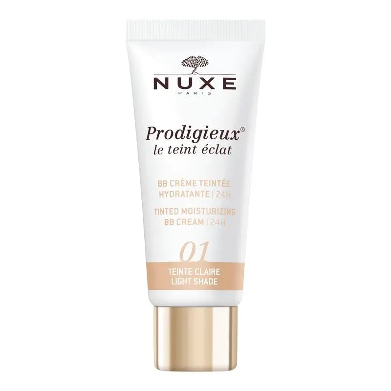Nuxe Creme Hidratante para o Sangue com Cor 24H, Prodigieux® Le Teint Éclat 30Ml - Tom Claro