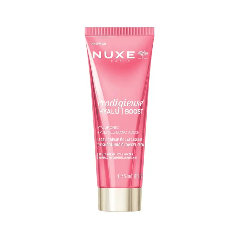 Nuxe Prodigieuse [Hyalu] Boost Gel-Clareador e Creme Suavizante, 50 ml