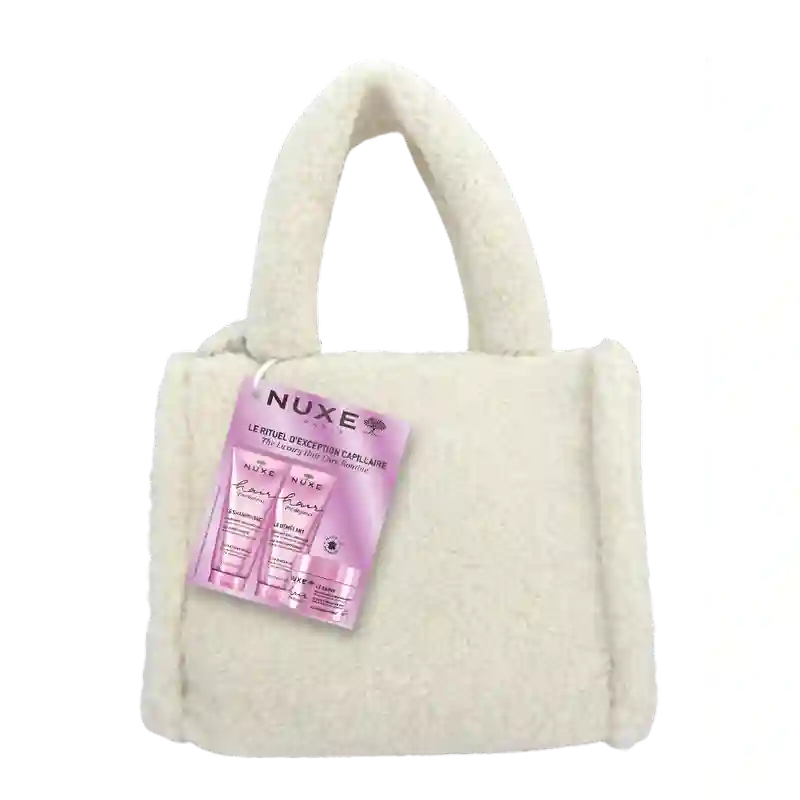 Caixa de oferta para o cabelo Nuxe Hair Prodigieux Champô + Condicionador + Máscara