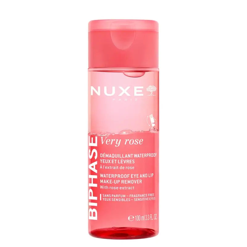 Nuxe Merveillance Lift Very Rose Desmaquilhante de Olhos e Lábios à prova de água , 100 ml
