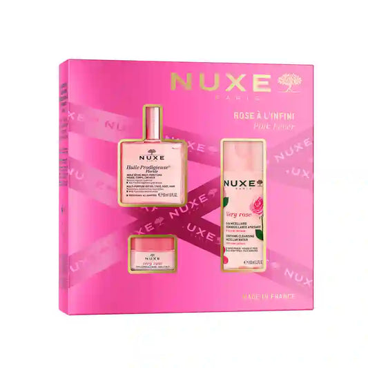Nuxe Multi-Ranges Best Seller Gift Chest Floral Huile Prodigieuse + Micellar Water + Balm