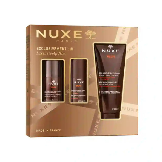 Nuxe Nuxe Men Exclusive Gift Box for Men Gel Hidratante + Desodorizante + Gel de Duche