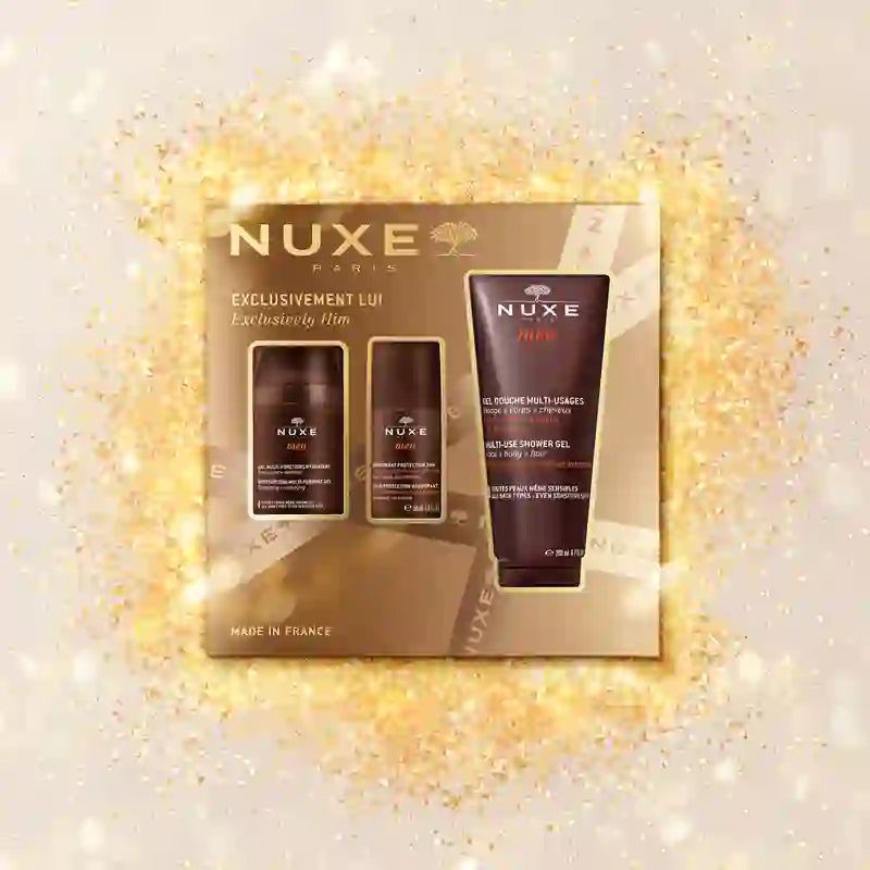 Nuxe Nuxe Men Exclusive Gift Box for Men Gel Hidratante + Desodorizante + Gel de Duche