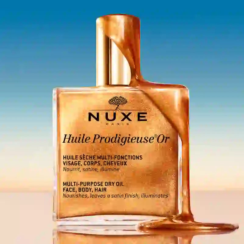 Caixa de oferta Nuxe Prodigieux Multi-Ranges Glow Infinite Huile Prod Or + Reve The Miel Labial + Huile Classic
