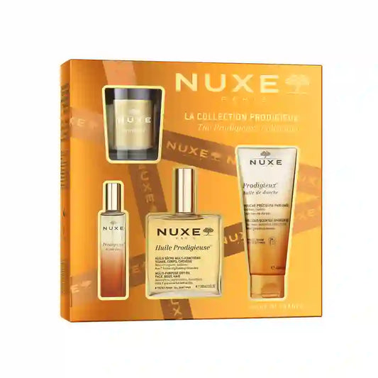 Caixa de oferta Nuxe Prodigieux Multi-Ranges Coleção Prodigieux Floral + Vela