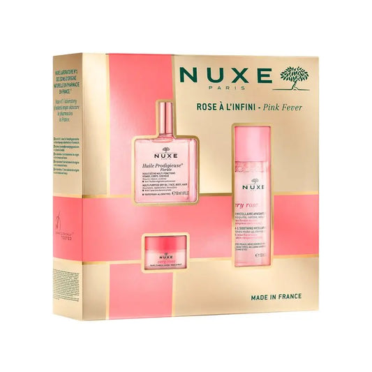 Nuxe Rose Facial Care : Coffret La Vie En Rose