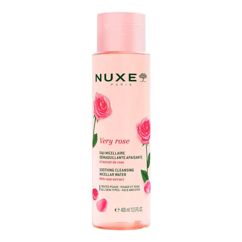 Nuxe Very Rose Água Micelar Suavizante , 400 ml