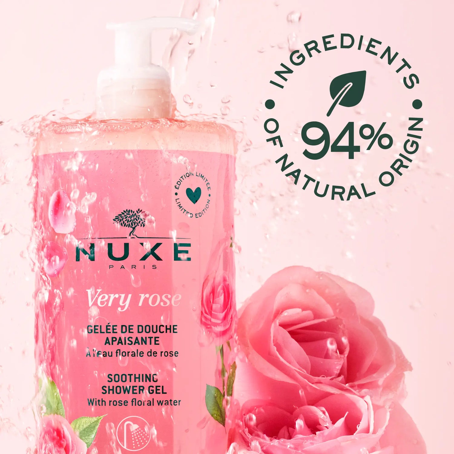 Nuxe Very Rose - Gel de Duche Suavizante | Nuxe