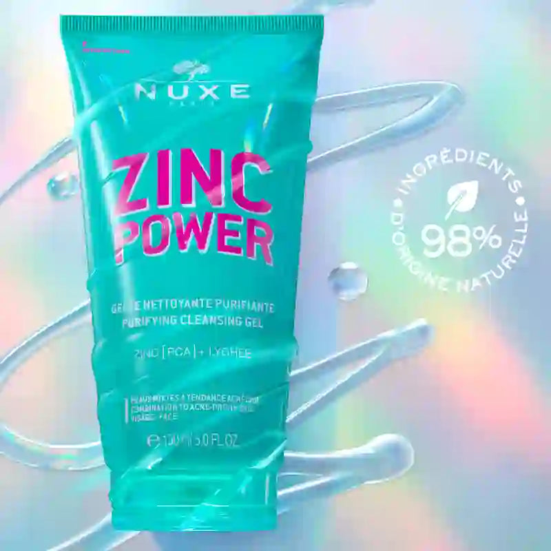 Nuxe Zinc Power Gel de Limpeza Purificante , 150 ml