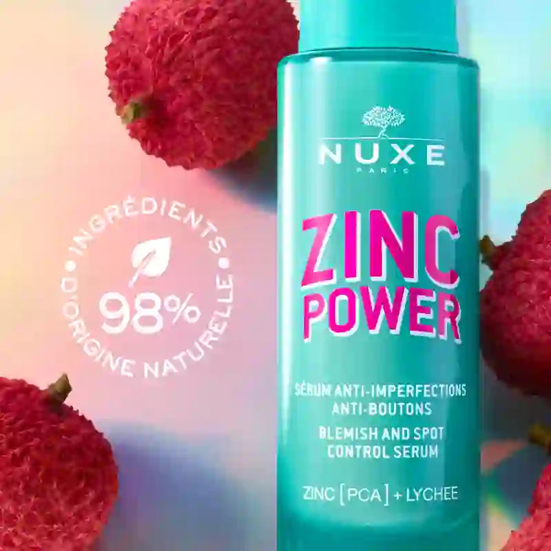 Nuxe Zinc Power Sérum Anti-Perfeições , 30 ml