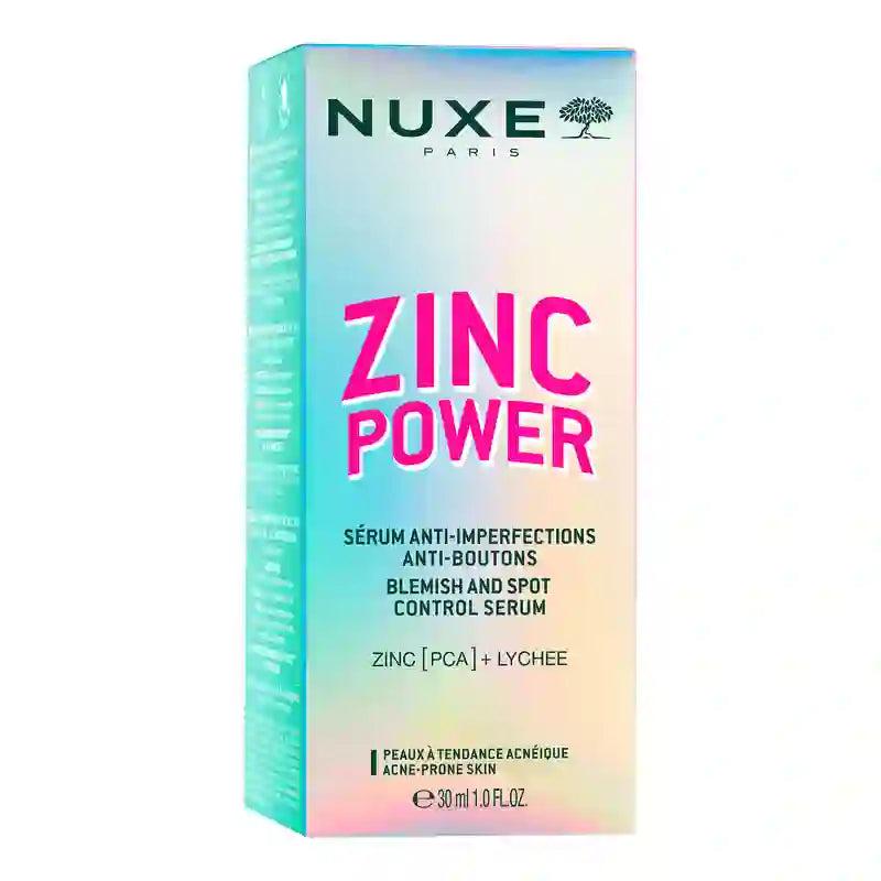 Nuxe Zinc Power Sérum Anti-Perfeições , 30 ml