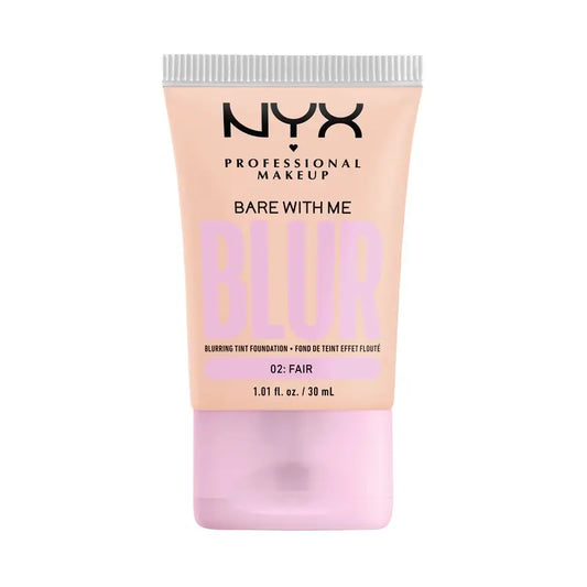 Nyx Bare With Me Blur Foundation Matte Finish Fair Shade, 30 ml