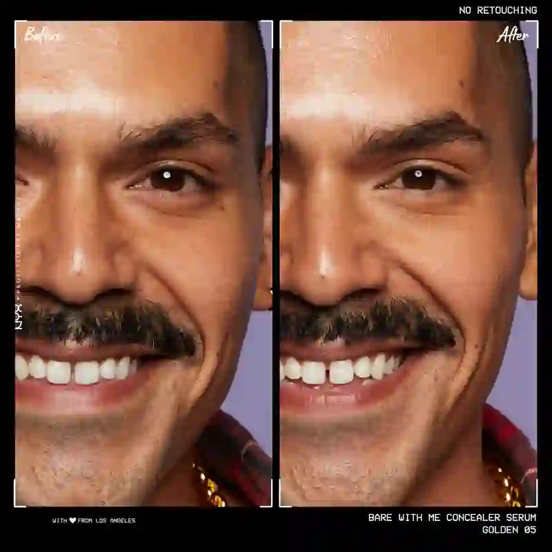 Nyx Bare With Me Serum Concealer, Sombra Dourada. Fórmula Vegana , 9,6 ml