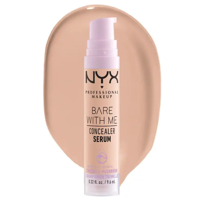 Nyx Bare With Me Serum Concealer, Cor Clara 02 , 9,6 ml