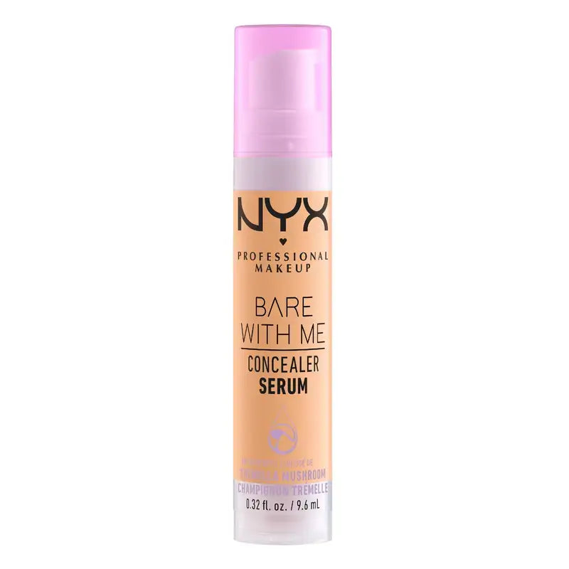 Nyx Bare With Me Serum Concealer, Tan. Fórmula Vegan. 9,6 ml