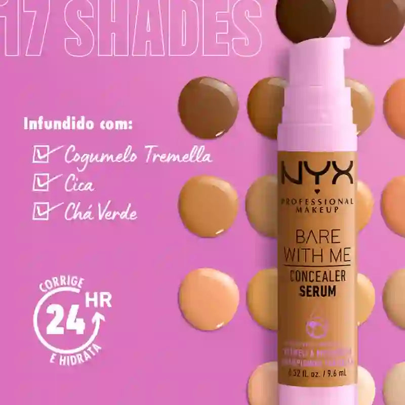 Nyx Bare With Me Serum Concelear, Light Tan 5,7 , 9,6 ml