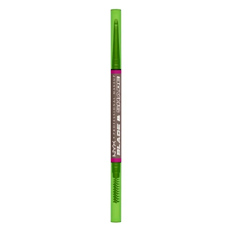 Lápis para Sobrancelhas Nyx Blade & Shade Double-Ended Eyebrow Pencil, Cool Ash Brown 03 , 0,06 gramas