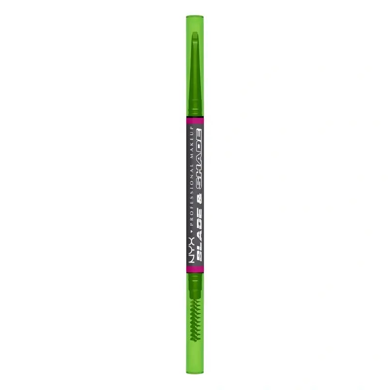Nyx Blade & Shade Dual Pencil Lápis para Sobrancelhas, Cinzento 11 , 0,06 gr