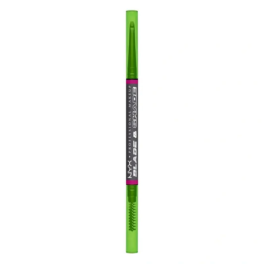 Nyx Blade & Shade Dual Pencil Lápis para Sobrancelhas, Cinzento 11 , 0,06 gr