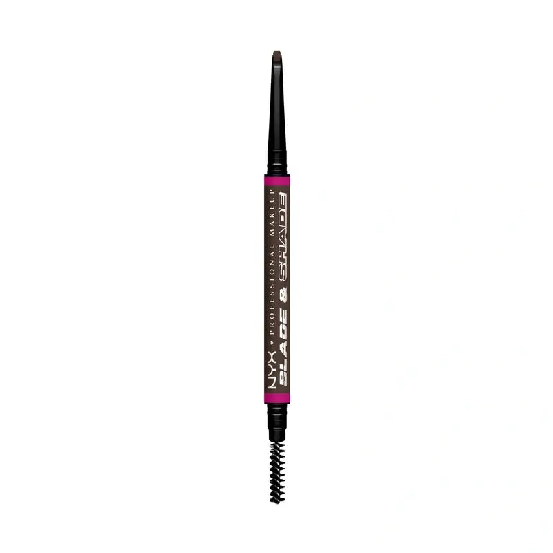 Lápis para Sobrancelhas Nyx Blade & Shade Dual Pencil, Castanho Cinzento 07 , 0,06 gr