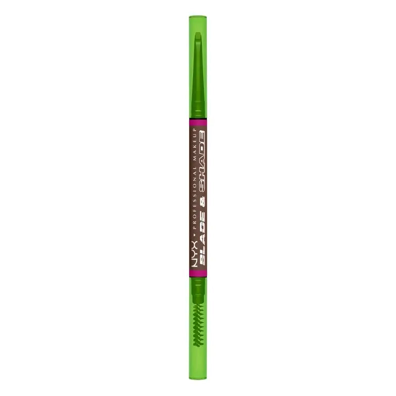 Lápis para Sobrancelhas Nyx Blade & Shade Dual Tip, Brunette 09 , 0,06 gr