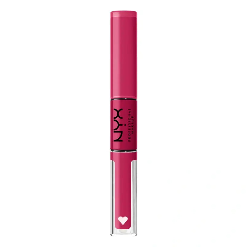 Nyx Long Lasting Lip Gloss 16 Hours High Pigmentation Shine Loud Vegan, Sombra Another Level, Cor Rosa , 1 unid.