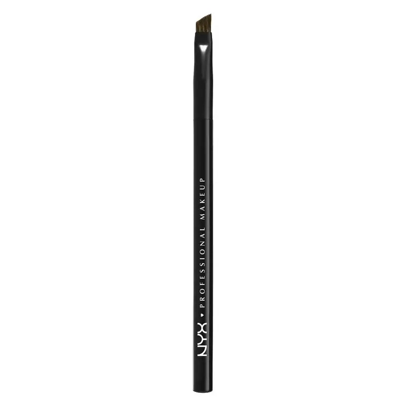 Nyx Eye & Eyebrow Brush Pro Angled Brush 19 Fibre , 1 unid.