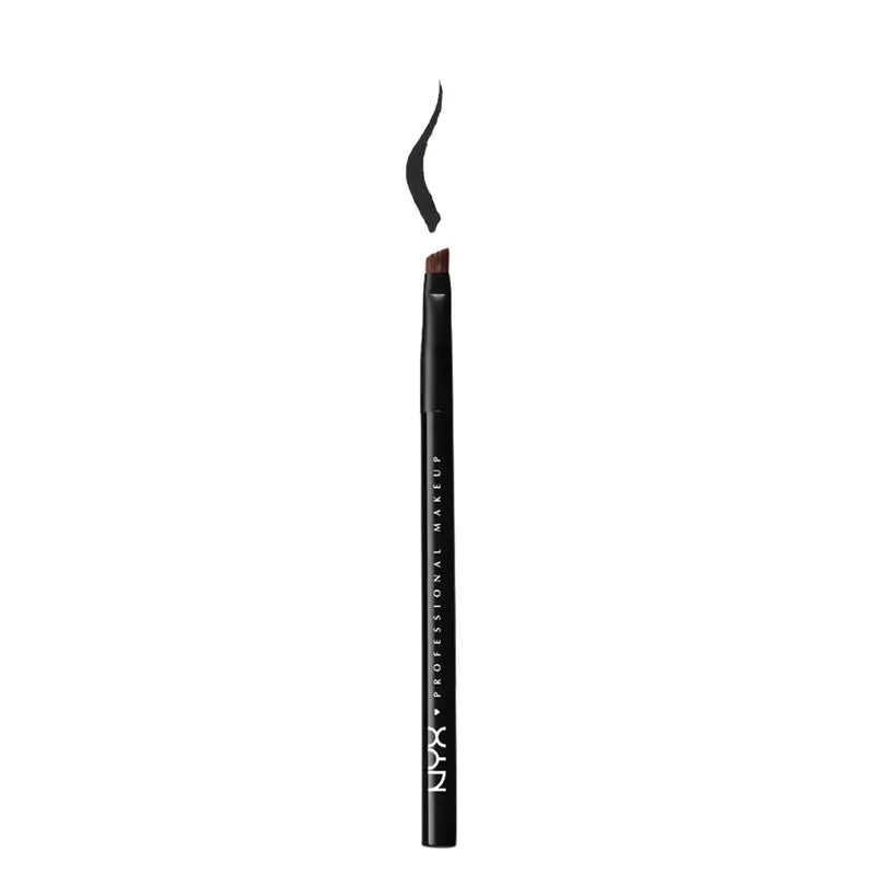 Nyx Eye & Eyebrow Brush Pro Angled Brush 19 Fibre , 1 unid.