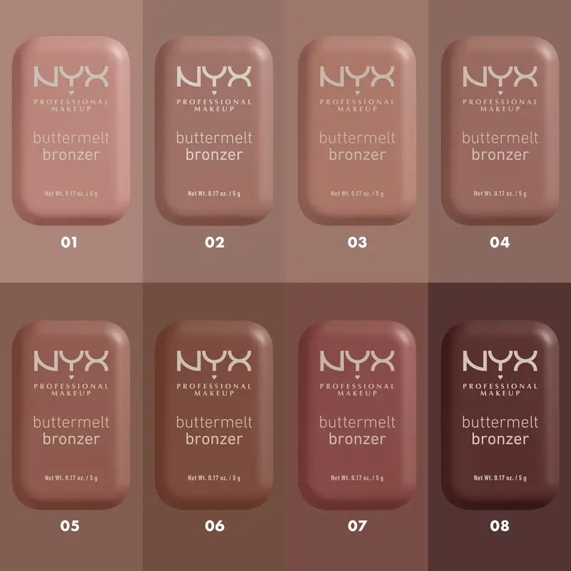 Nyx Buttermelt Bronzer Pó bronzeador P03 Deserve Butta , 5 gr