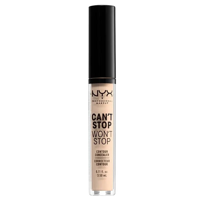 Nyx Concealer Can'T Stop Won'T Stop Shade 4 Light Ivory , 3,5 ml
