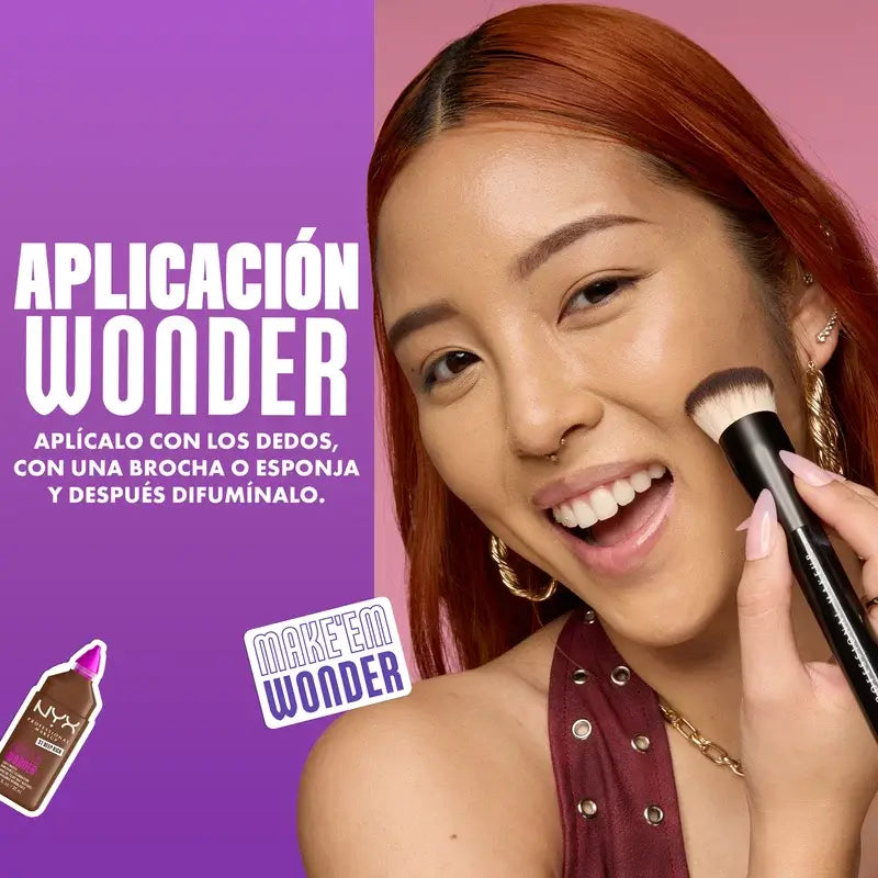 Nyx Cosmetics Make Em Wonder Fdt Warm Pecan, 30 ml