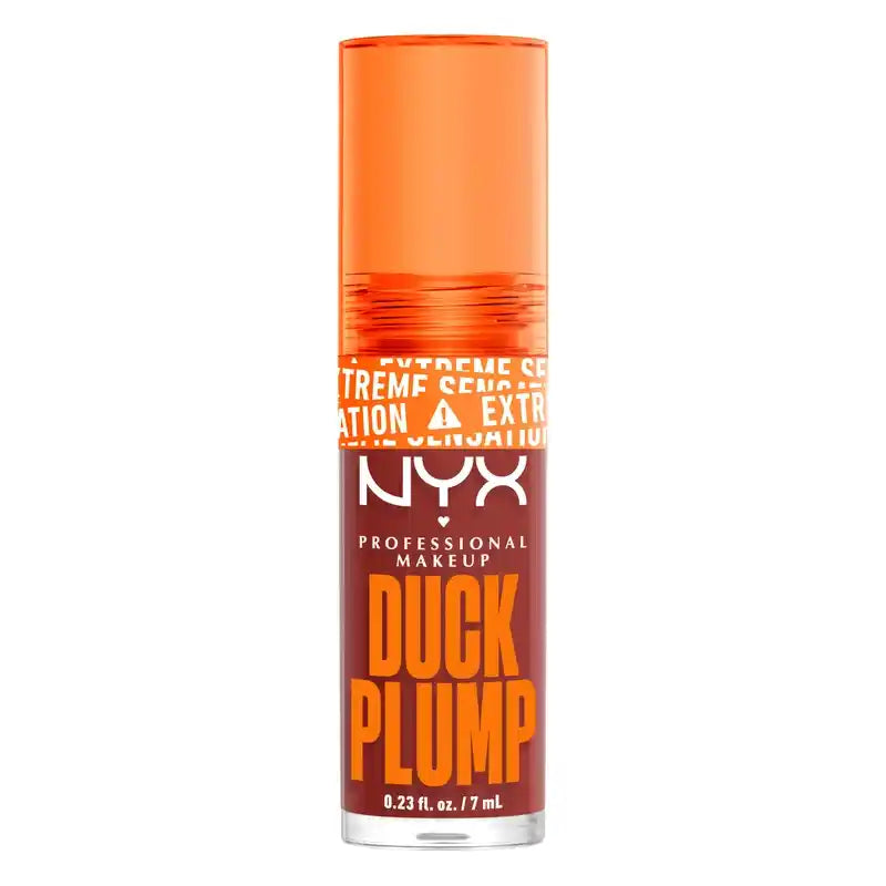 Nyx Duck Plump High Pigment Lip Gloss Volumising Gloss Brick Of Time 06 , 7 ml