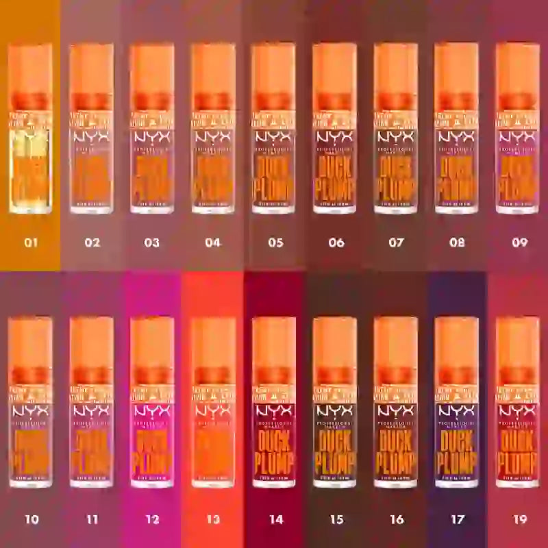 Nyx Duck Plump High Pigment Lip Gloss Volumising Gloss Brick Of Time 06 , 7 ml