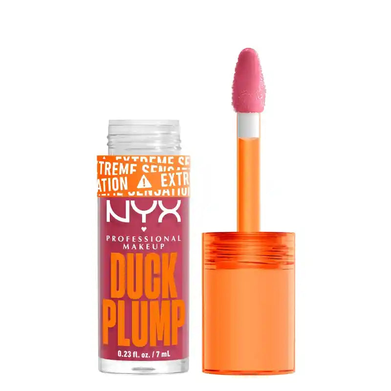 Nyx Duck Plump High Pigment Lip Gloss Gloss Volumizante Strike A Rose , 7 ml