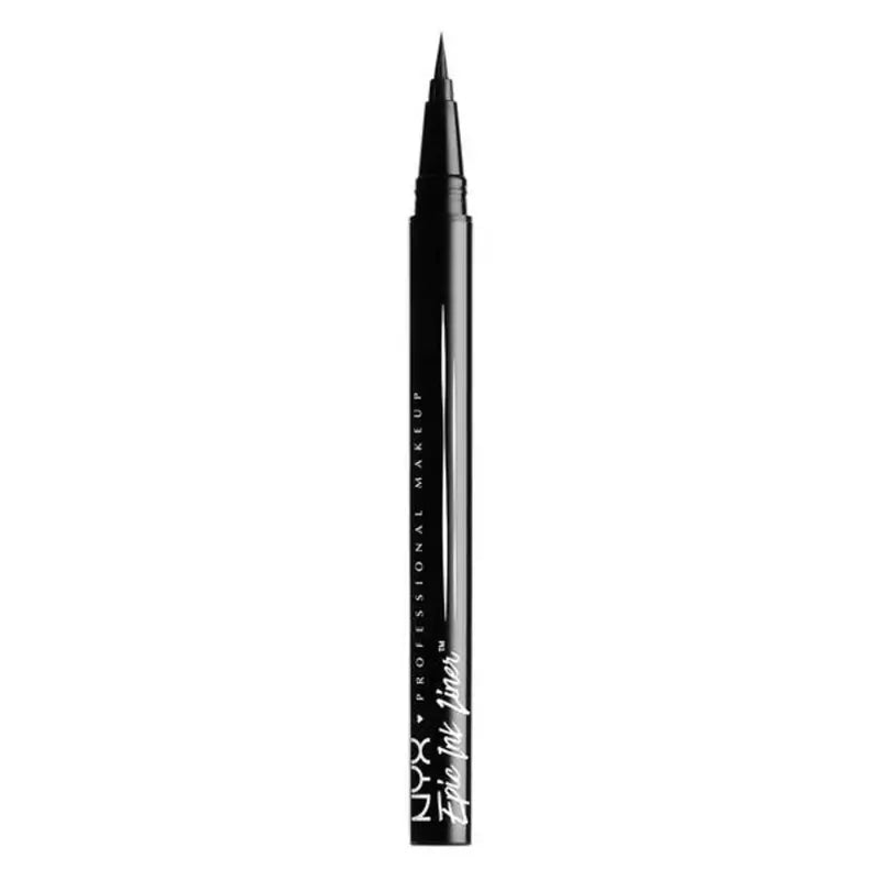 Nyx Eyeliner Waterproof Epic Ink Liner, Ponta de Escova, À prova de água , 1 ml