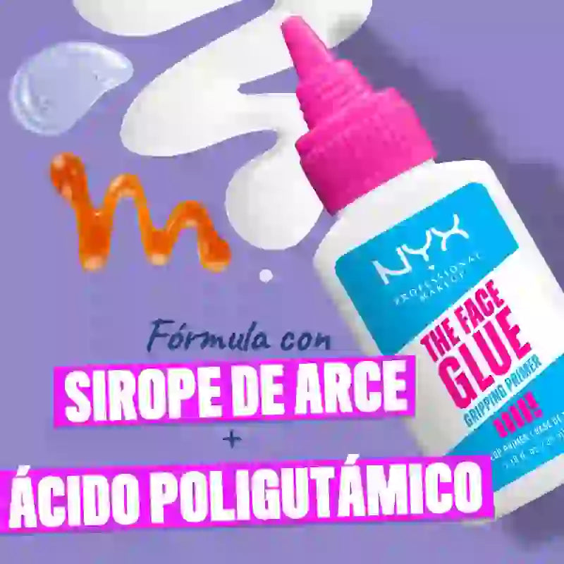 Nyx Face Glue Gripping Primer Hidratante e de Longa Duração, 35 ml