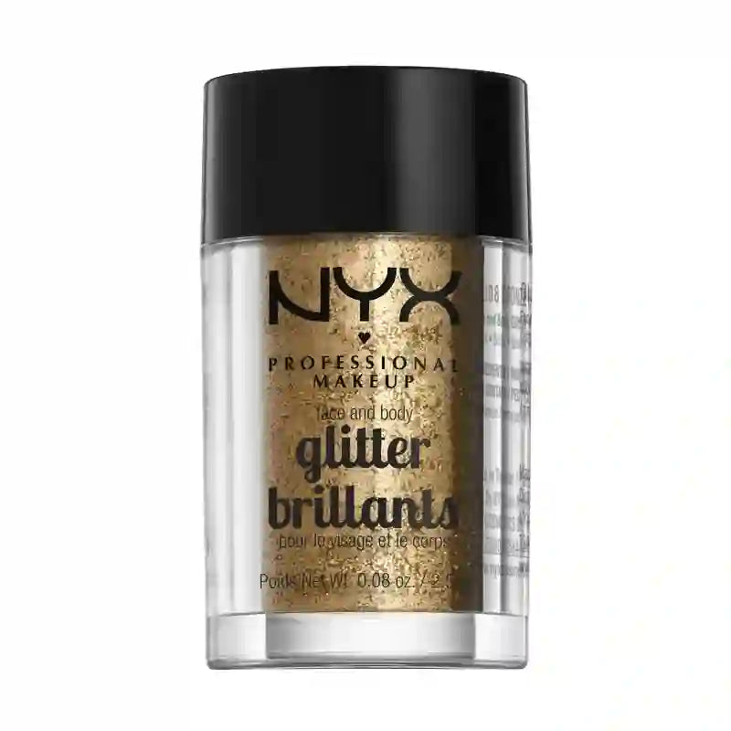 Nyx Face & Body Glitter Face & Body Glitter Bronze Shade , 2,5 gramas