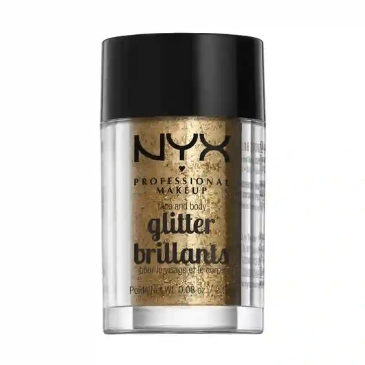 Nyx Face & Body Glitter Face & Body Glitter Bronze Shade , 2,5 gramas