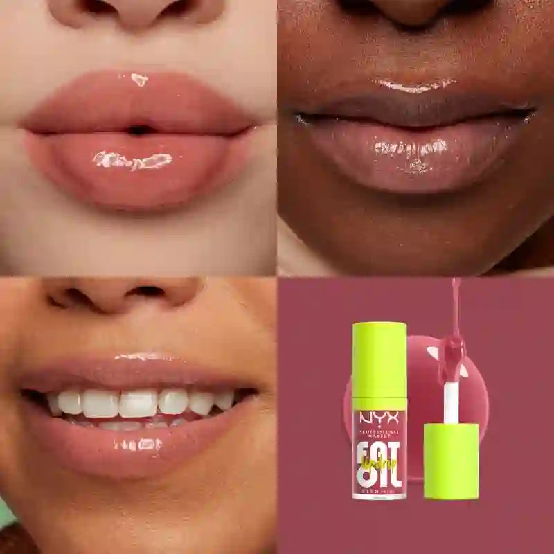 Nyx Fat Oil Lip Drip Lip Oil, Sombra Chill Like A Villain , 4,8 ml