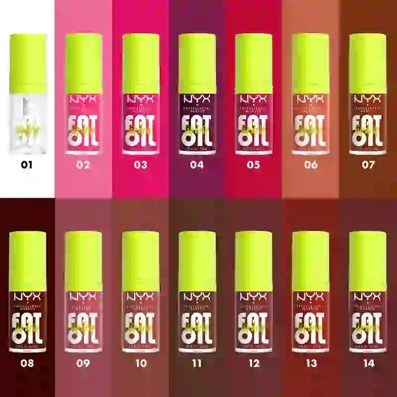 Nyx Fat Oil Lip Drip Óleo para os Lábios, Sombra dentro da colher , 4,8 ml