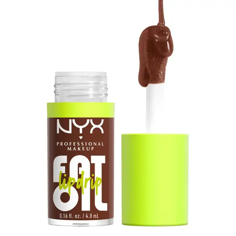 Nyx Fat Oil Lip Drip Lip Oil, Sombra Livin The Cream , 4,8 ml