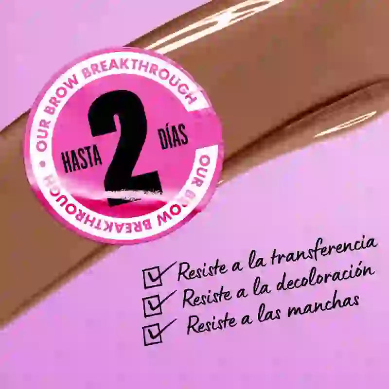 Nyx Long Lasting Brow Filler Gel Zero To Brow. Sombra Ash Brown. , 1 unid.