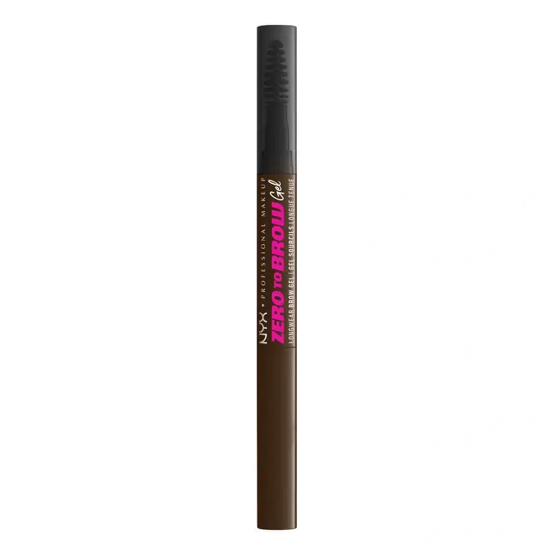 Nyx Long Lasting Brow Filler Gel Zero To Brow. Sombra Espresso. , 1 unid.