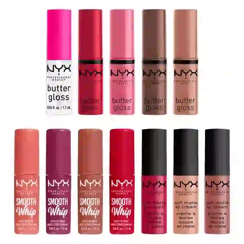 Nyx Home Alone 12 Pc Mini Lip Countdown , 1 pcs.