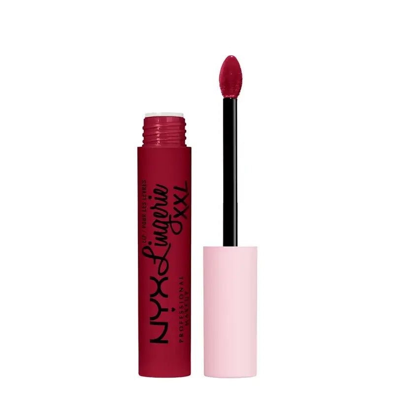 Nyx Liquid Lipstick Lip Lingerei Xxl Long Wear 100% Matte Coverage 16H . Sombra Strip N Tease , 4 ml
